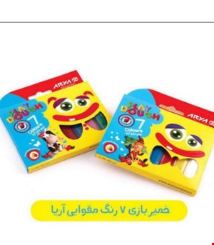 خمیر بازی 7 رنگ آریا