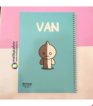 دفتر مشق فانتزی سری bt21