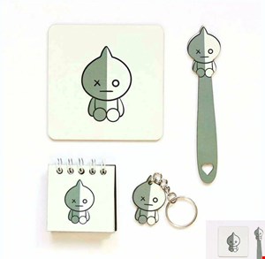 ست 4 تکه چوبی bt21 طرح ون van