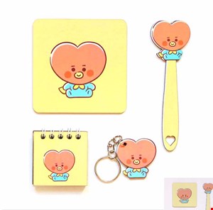 ست 4 تکه چوبی bt21 طرح تاتا Tata