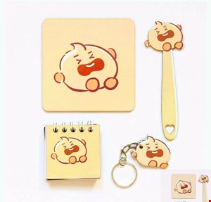 ست 4 تکه چوبی bt21 طرح شوگا shooky