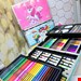 ست نقاشی 4 طبقه یونیکورن و فضانورد