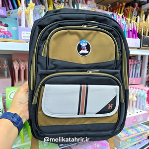کوله پشتی وارداتی ضد آب پسرانه طرح کاپتان آمریکا 4 زیپ