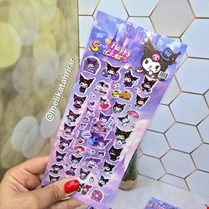 استیکر برجسته کرومی