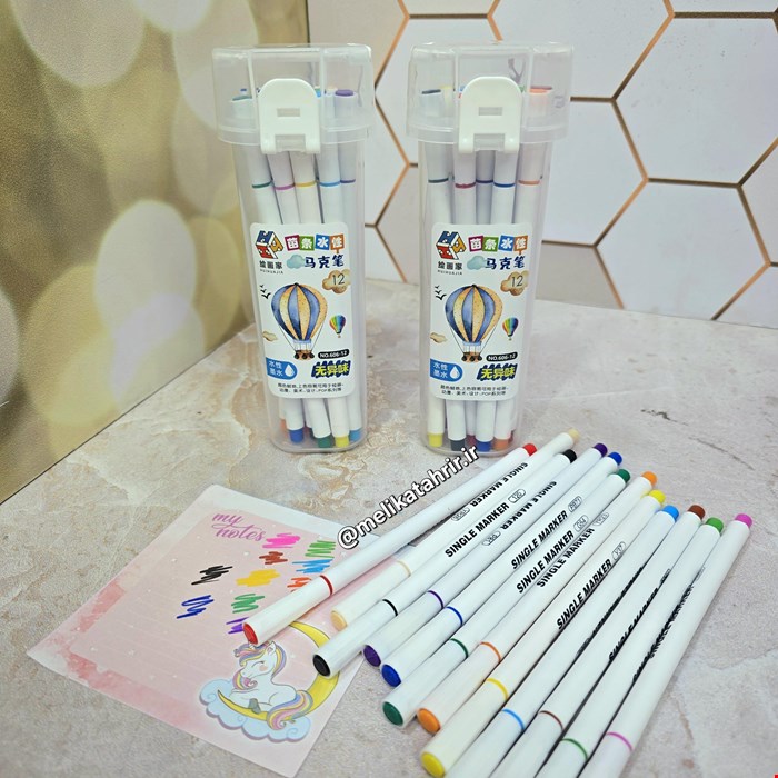 ماژیک نقاشی اکرولیک 12 رنگ