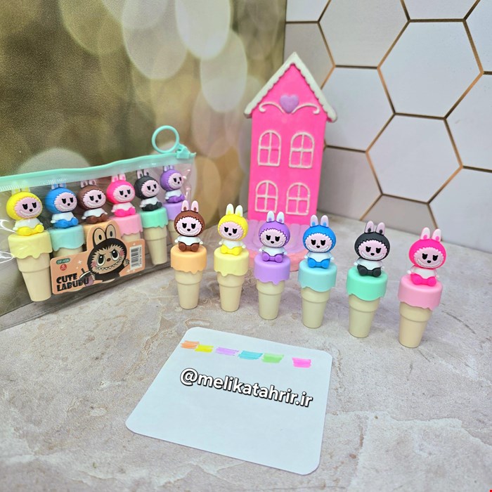 ماژیک هایلایتر لبوبو بسته 6 عددی 