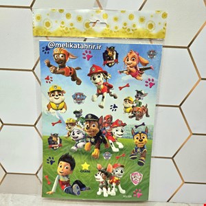 استیکر سگ های نگهبان سایز a4