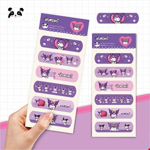 استیکر طرح چسب زخم کرومی