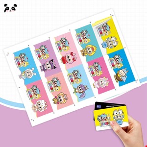 لیبل عابر بانک طرح لبوبو