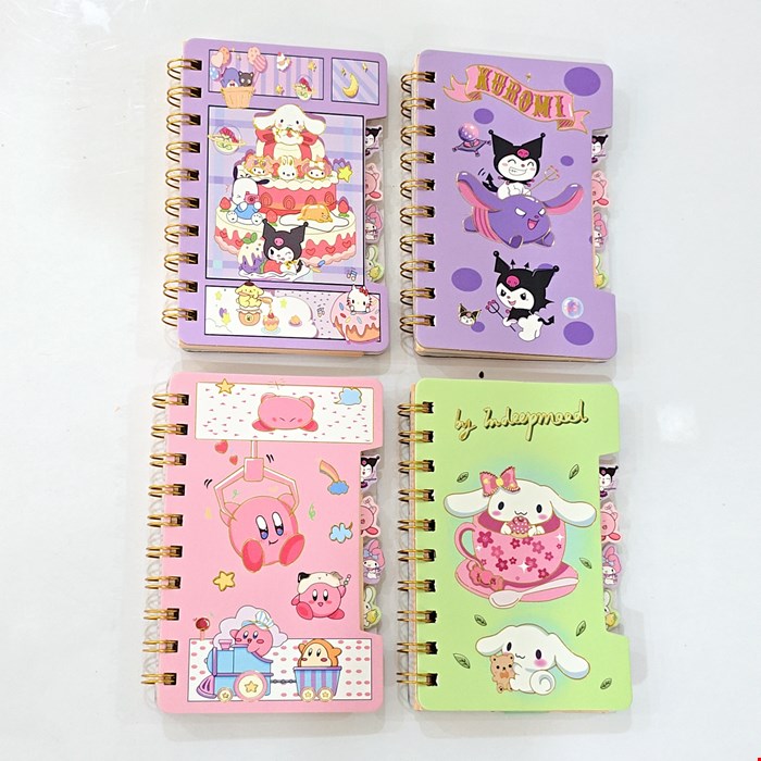 دفترچه یادداشت دیوایدر دار کرومی و سانریو