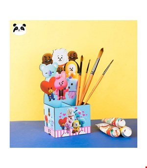 جاقلمی چوبی فانتزی طرح bt21