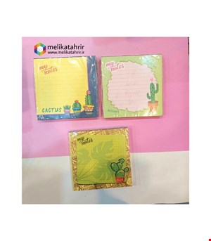 برگه یادداشت طرح کاکتوس